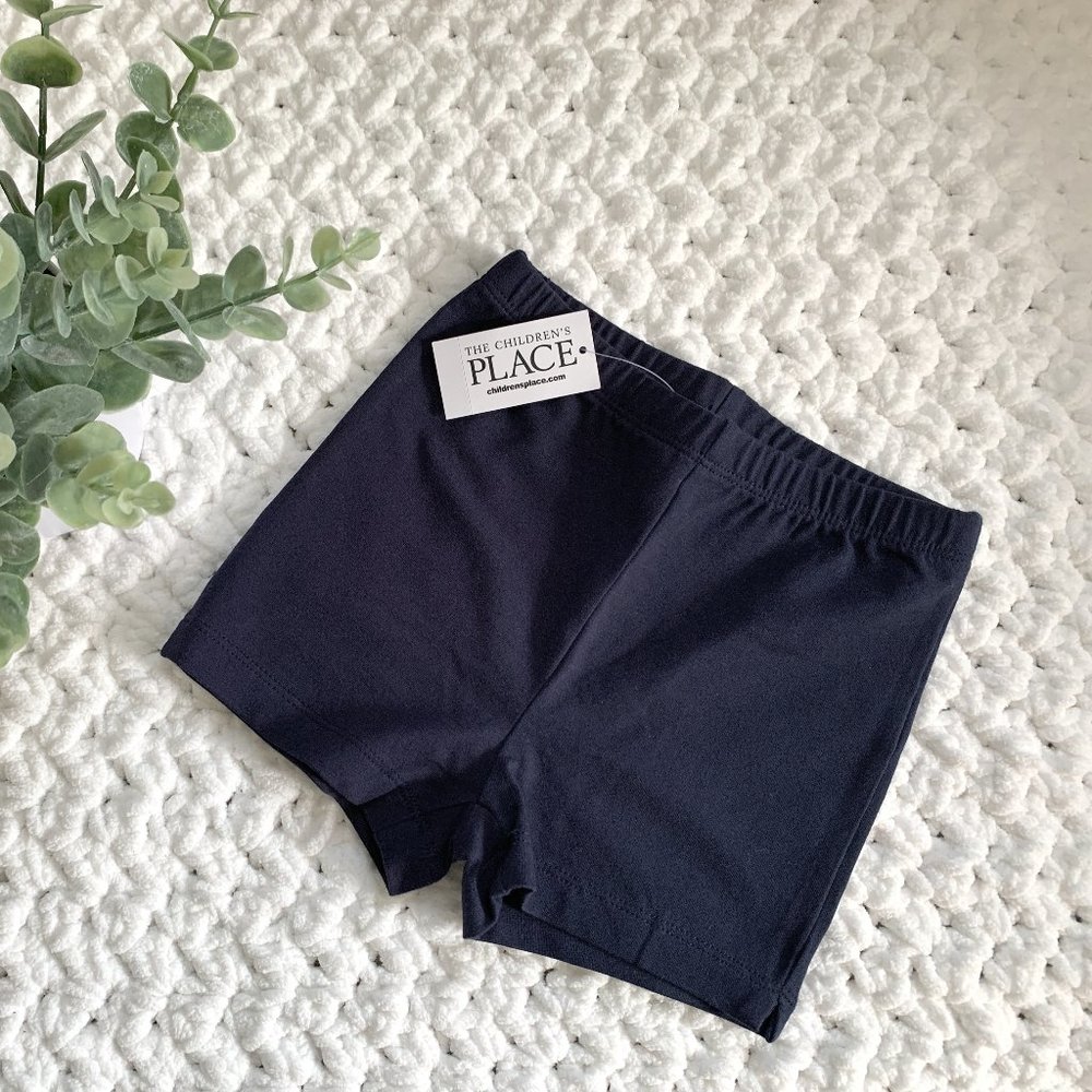 NWT Girls The Children’s Place Bike Shorts (Navy) 3T